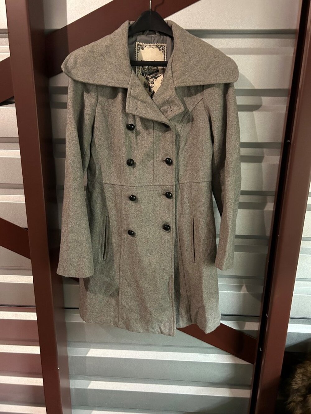 Forever Aubrey Wool/Viscose Coat (M)